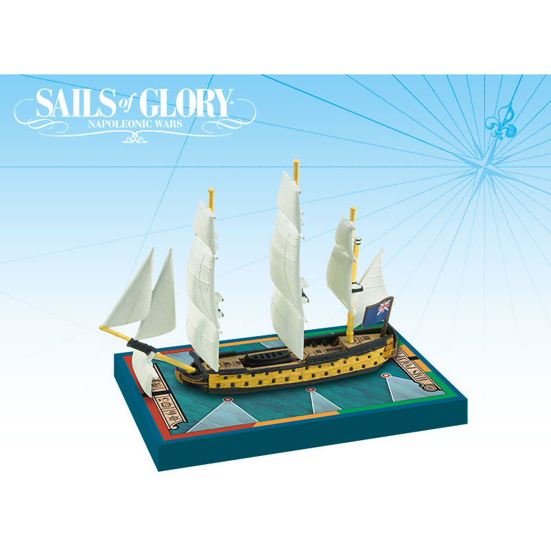 Sails of Glory - HMS Polyphemus 1782 / HMS America 1777