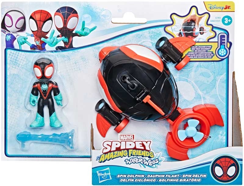 Spidey And His Amazing Friends -  Waterwebs Veh Assortment (3)