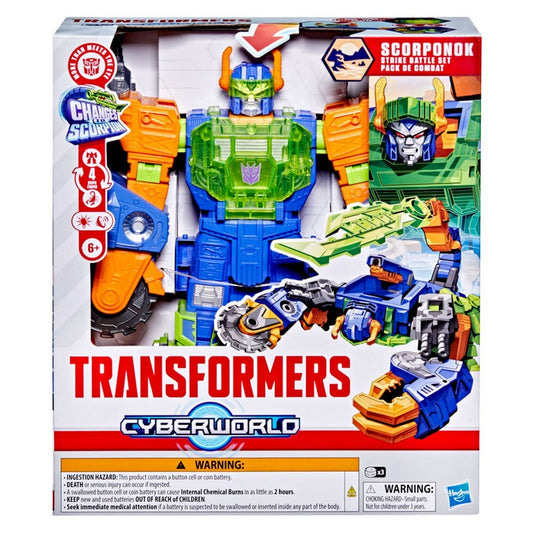 Transformers - Cyberworld - Scorponok Strike Battle