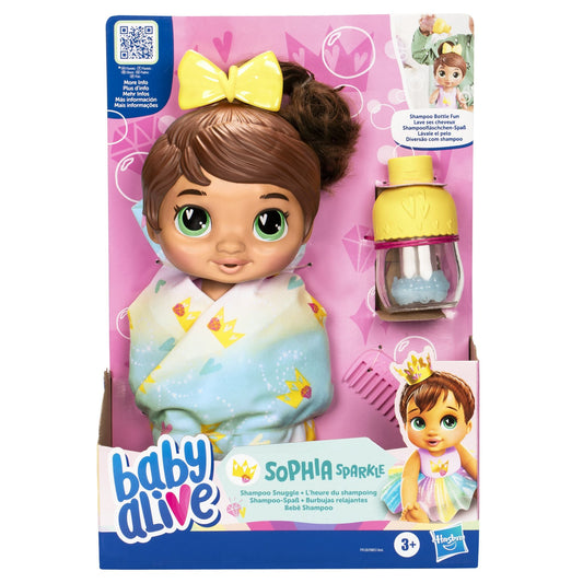Baby Alive - Pretend Shampoo Snuggle Brnh Sophia
