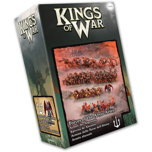 Kings of War - Forces of the Abyss Army