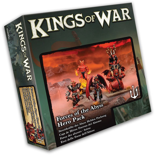 Kings of War - Forces of the Abyss Hero Pack
