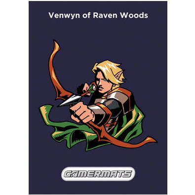 GamerMats: Venwyn of Raven Woods Pin