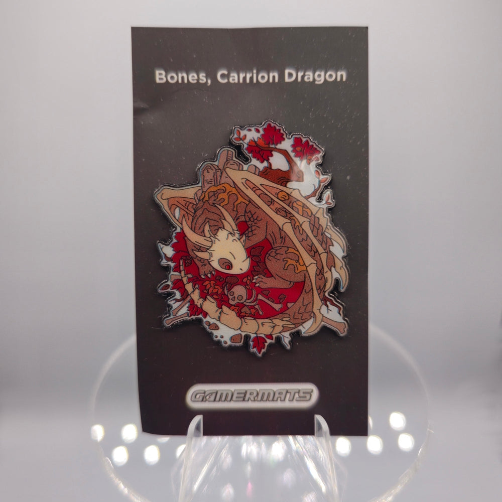 GamerMats: Bones - Carrion Dragon Pin
