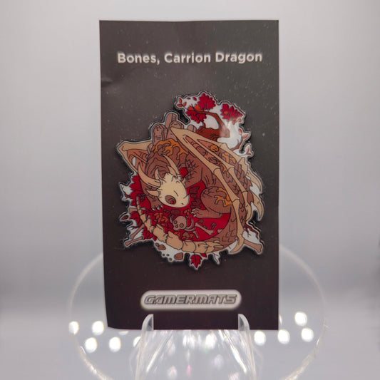 GamerMats: Bones - Carrion Dragon Pin