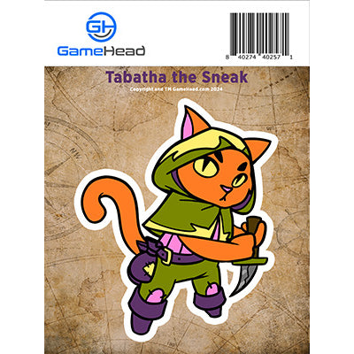GamerMats: Tabatha the Sneak - Sticker