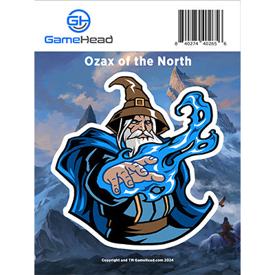 GamerMats: Ozax of the North - Sticker