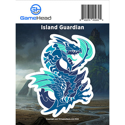 GamerMats: Island Guardian - Sticker