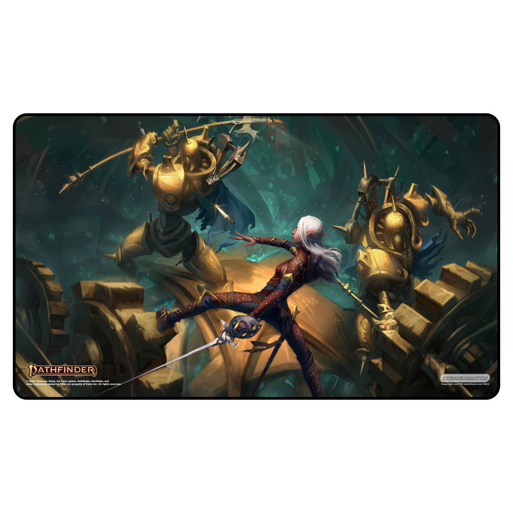 GamerMats: Clockwork Fight - Pathfinder Playmat