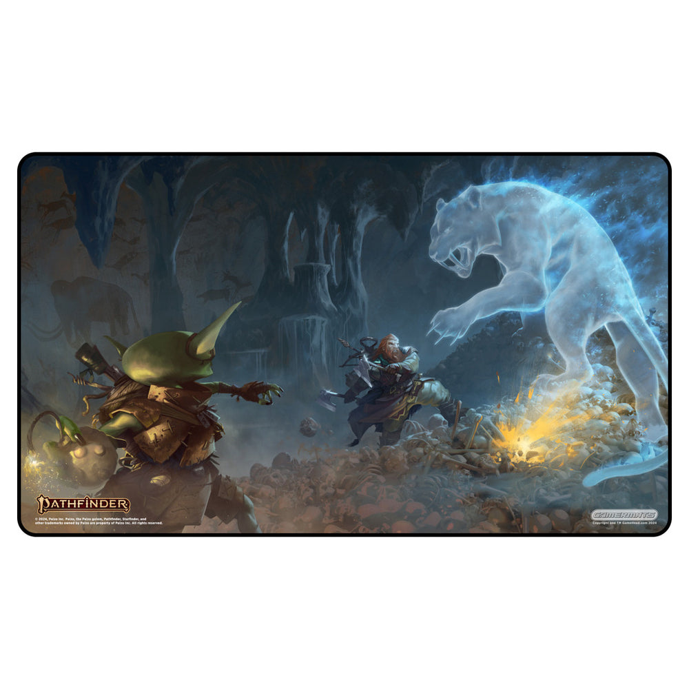 GamerMats: Quest for the Frozen Flame - Pathfinder Playmat