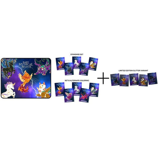 GamerMats: Mythical Beast Baby Complete Pin Set