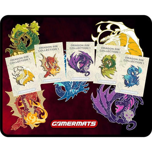 GamerMats: Dragons Complete Pin Set