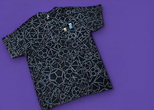CHX 87023 Unisex Chessex T-Shirt with Pocket - Black - M
