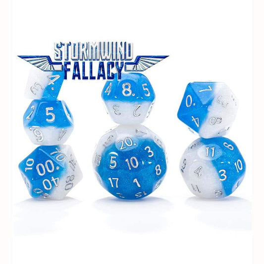 GateKeeper Games - Double Dice - Stormwind Fallacy - Dice Set 7