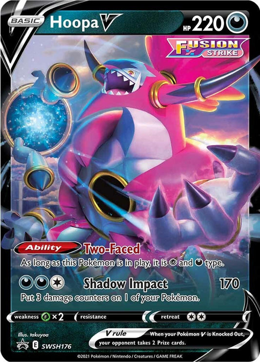 Hoopa V - SWSH176 - SWSH: Sword & Shield Promo Cards