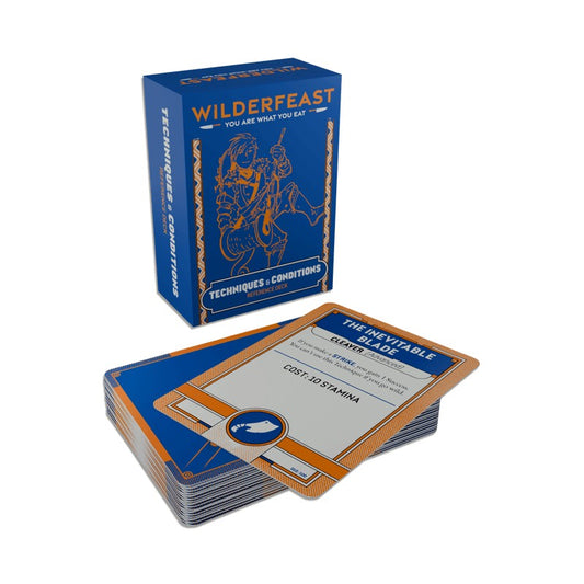Wilderfeast - Techniques and Conditions Reference Deck