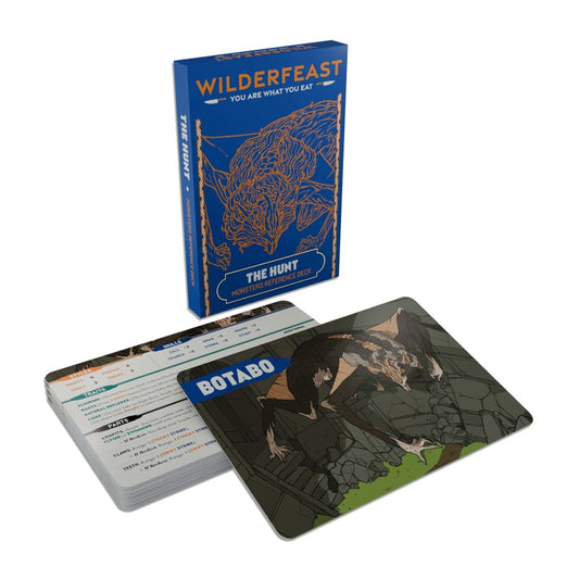 Wilderfeast - The Hunt - Monsters Reference Deck