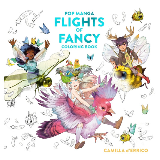 Pop Manga Flights of Fancy Coloring Book