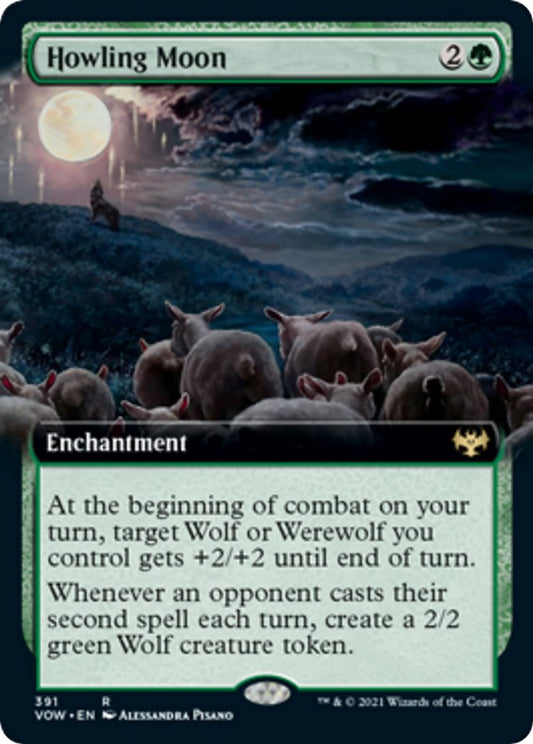 Howling Moon (Extended Art) - Innistrad: Crimson Vow