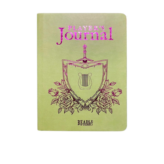 Beadle & Grimm's Player's Journal - Sage Green Shield Cover