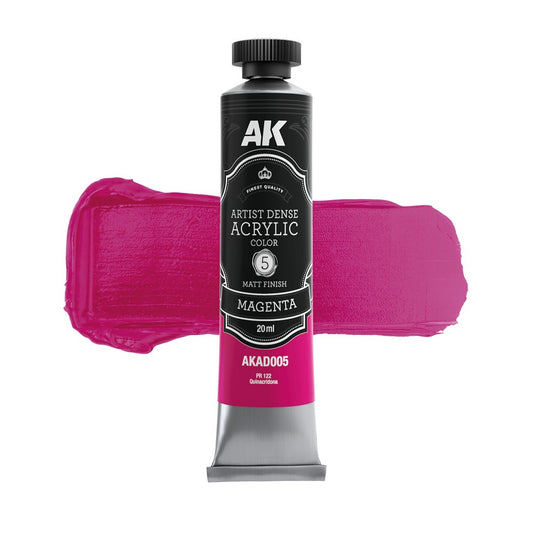 AK Interactive - Dense Acrylics - Magenta 20ml