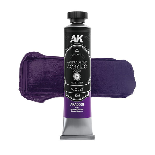 AK Interactive - Dense Acrylics - Violet 20ml