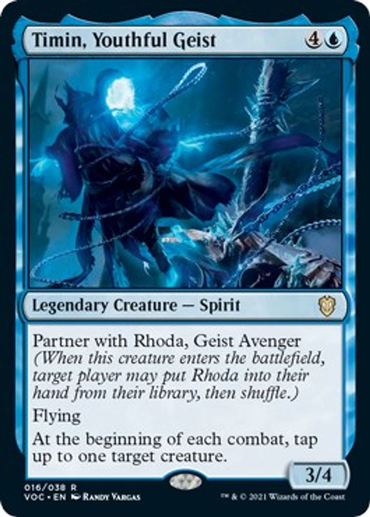Timin, Youthful Geist - Commander: Innistrad: Crimson Vow