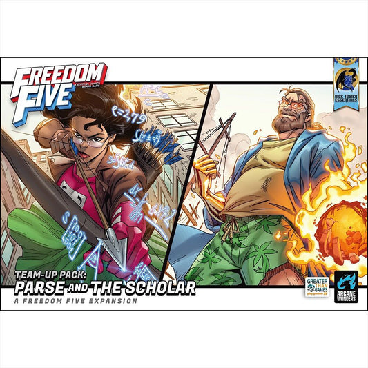 Freedom Five Team-Up Pack â€“ Parse and The Scholar