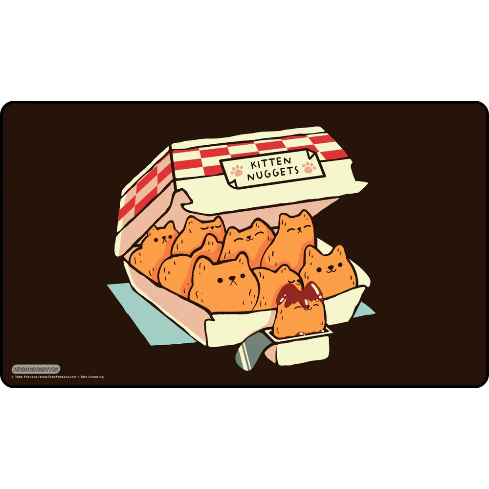 GamerMats: Kitten Nuggets by Tobe Fosneca - Playmat