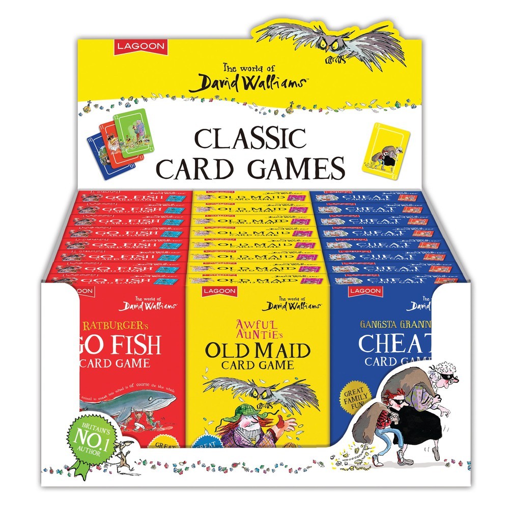 David Walliams: Classic Card Games (24pc CDU)