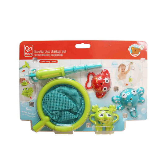 Hape - Bath Toys: Double Fun Fishing Set