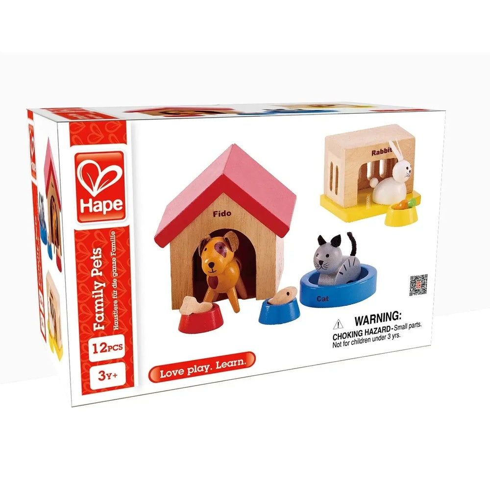 Hape - Doll House & Furniture: Family Pets