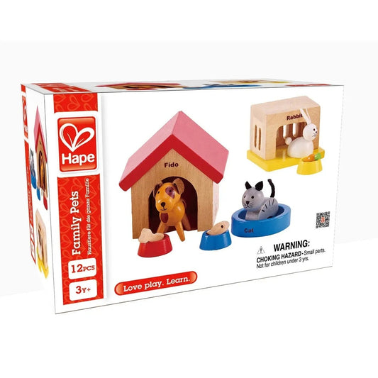 Hape - Doll House & Furniture: Family Pets