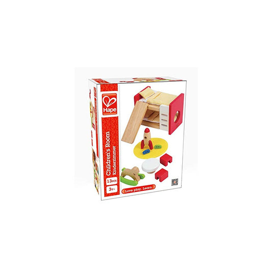 Hape - Doll House & Furniture: Children's Room