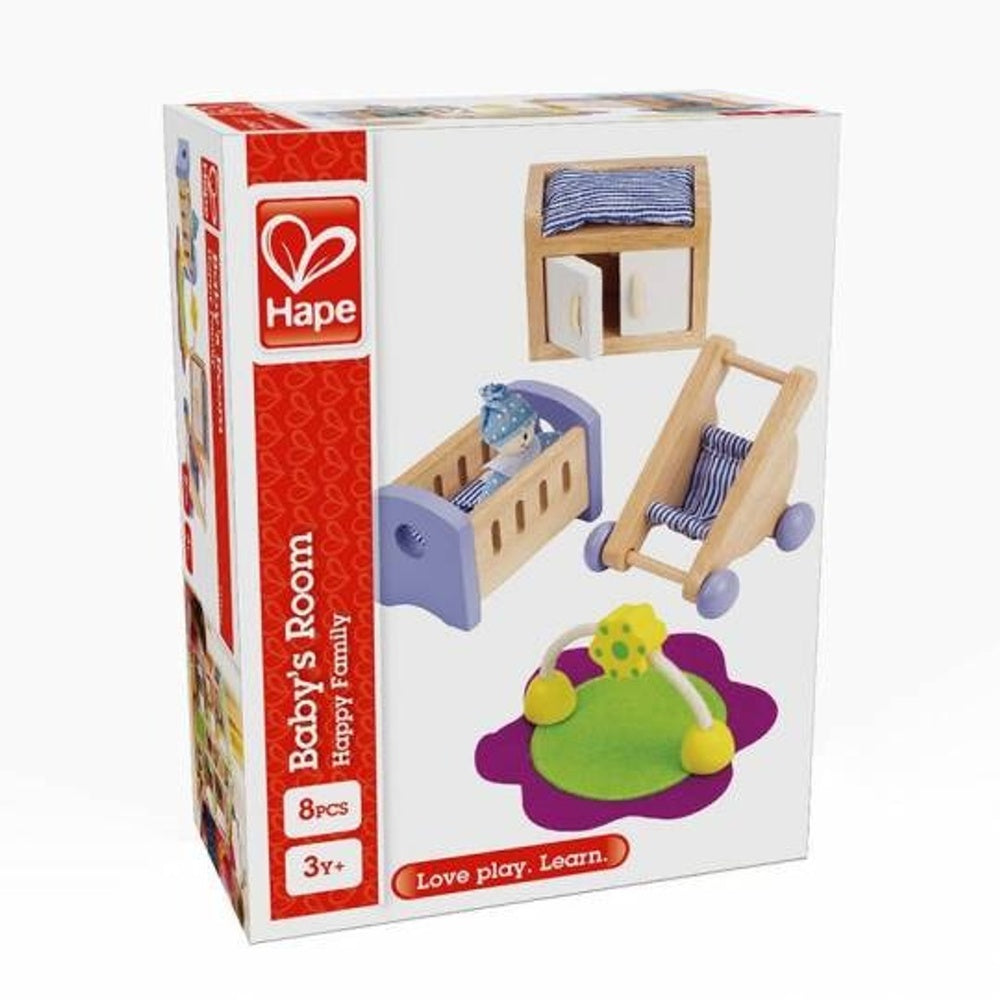 Hape - Doll House & Furniture: Baby's Room