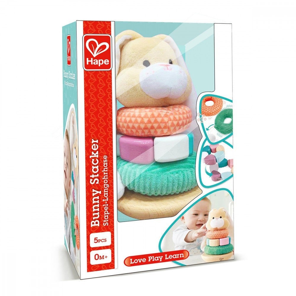 Hape - Infant Toys: Bunny Stacker