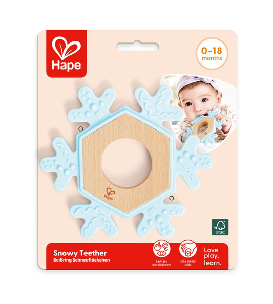 Hape - Infant Toys: Snowy Teether