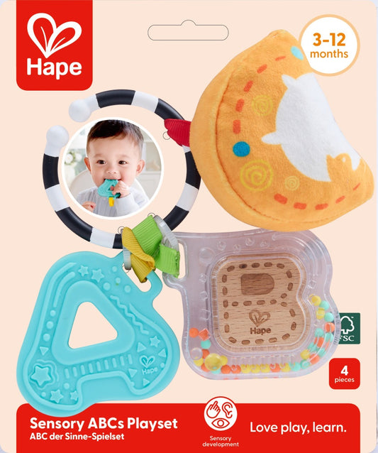 Hape - Infant Toys: Sensory ABCs Playset