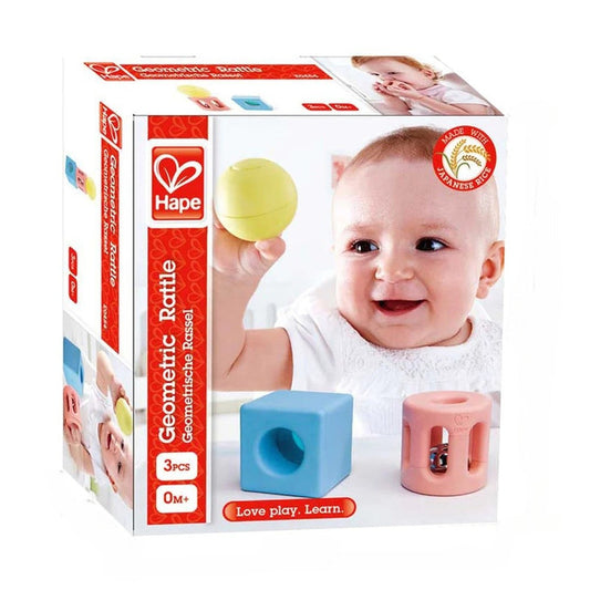 Hape - Infant Toys: Geometric Rattle