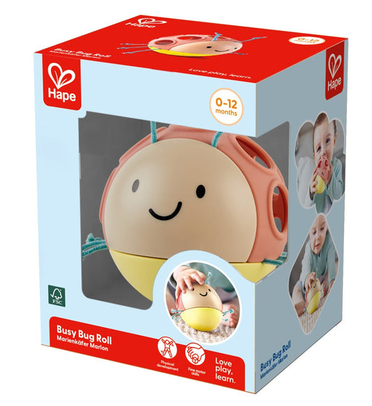 Hape - Infant Toys: Busy Bug Roll