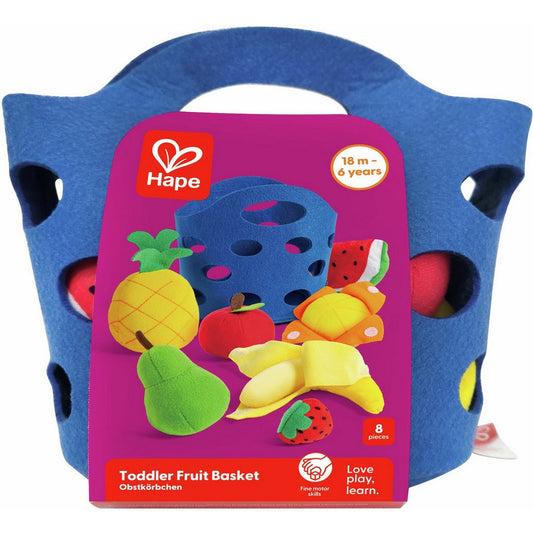 Hape - Toddler Kitchen & Food: Toddler Fruit Basket