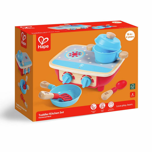 Hape - Toddler Kitchen & Food: Toddler Kitchen Set