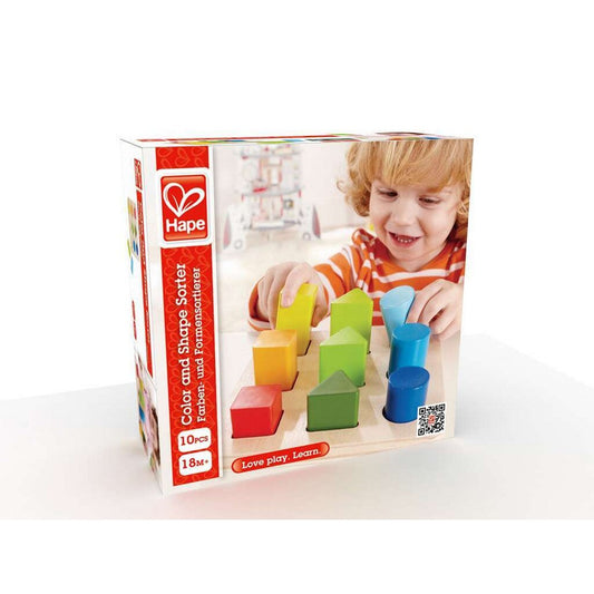 Hape - Toddler Toys: Colour and Shape Sorter