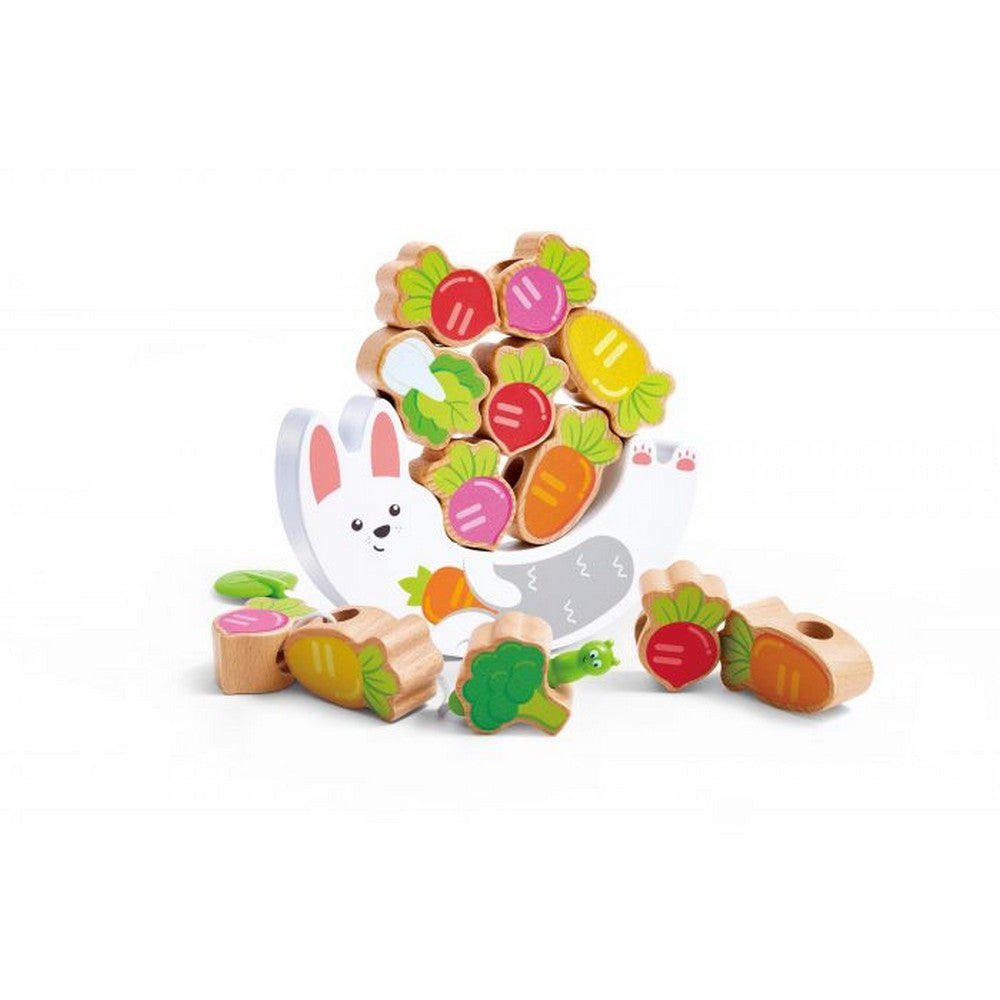 Hape - Toddler Toys: Bunny Balance & Threading Game