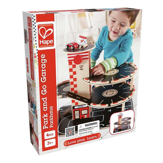 Hape - Vehicles & Playsets: Park and Go Garage