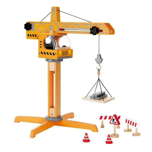 Hape - Vehicles & Playsets: Crane Lift