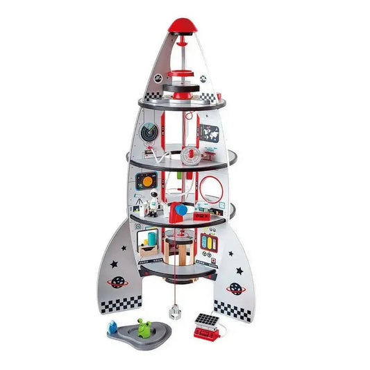 Hape - Vehicles & Playsets: Four-Stage Rocket Ship