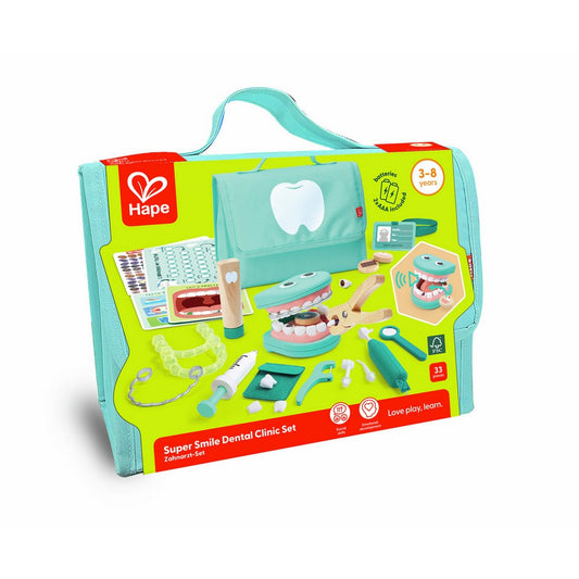 Hape - Vehicles & Playsets: Super Smile Dental Clinic Set