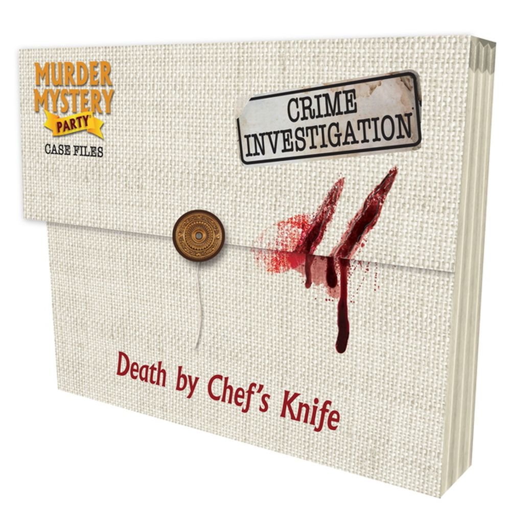 Murder Mystery Party: Case File - Death by Chef's Knife