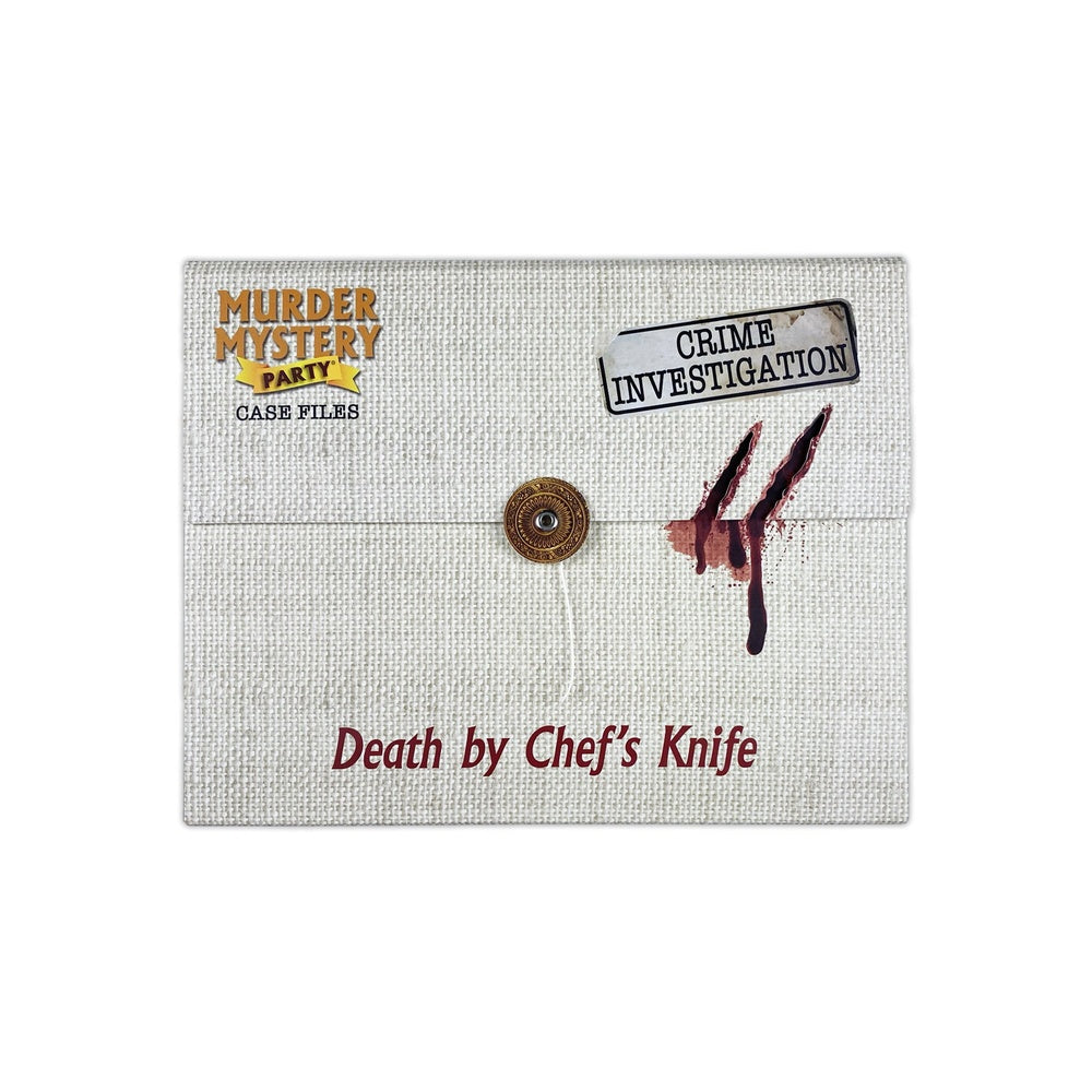 Murder Mystery Party: Case File - Death by Chef's Knife
